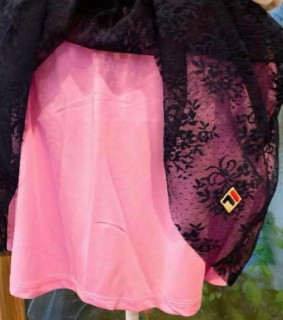 No.707 FILA 重ねチュールのゴージャス可愛いスコート☆XL☆新品☆