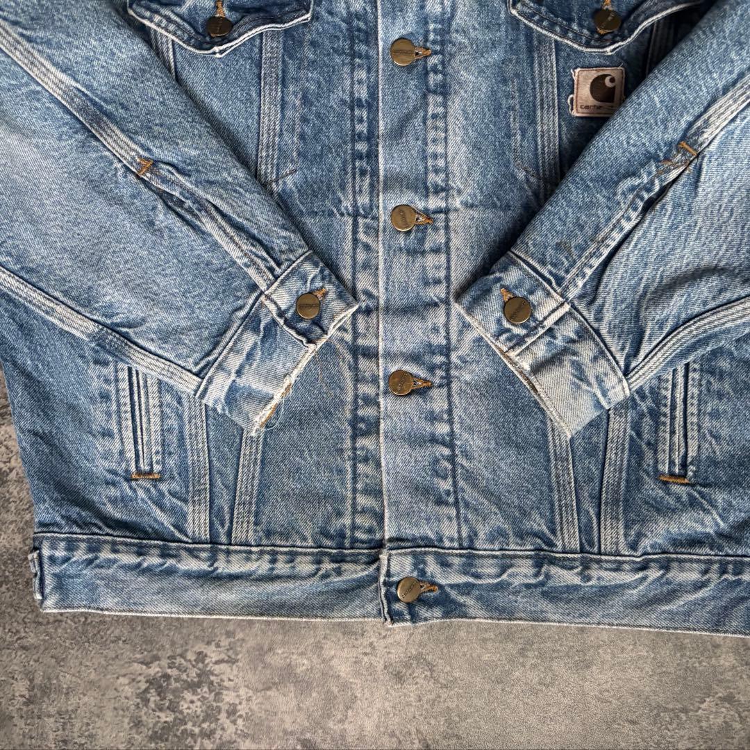 Carhartt TruckerカーハートデニムジャケットJ11DST