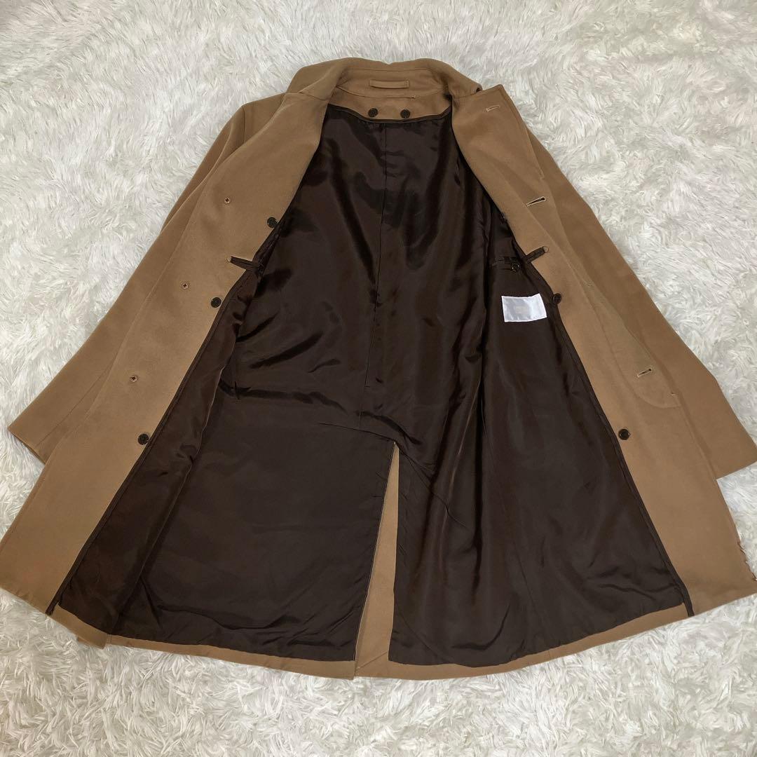 【美品】エディフィス ロロピアーナ ステンカラーコート ライナー付