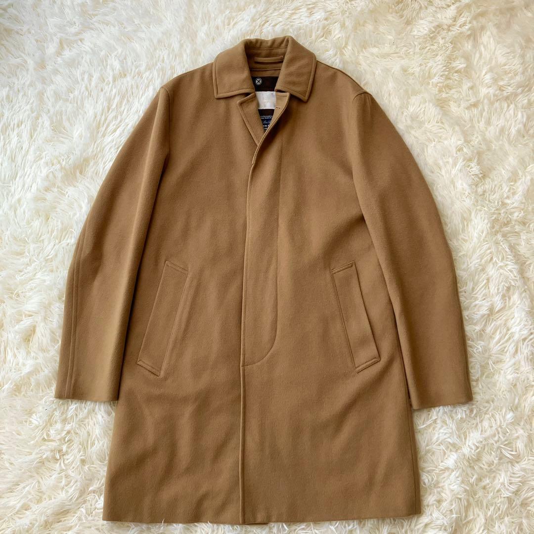 【美品】エディフィス ロロピアーナ ステンカラーコート ライナー付