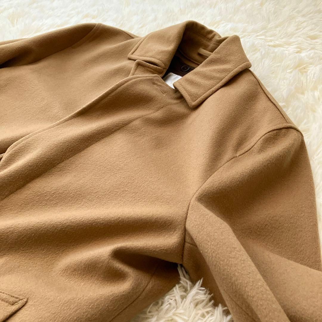 【美品】エディフィス ロロピアーナ ステンカラーコート ライナー付