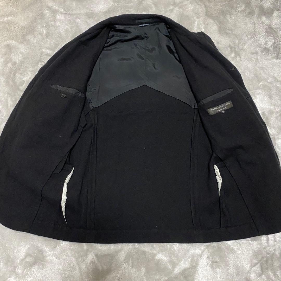 gco26 コムデギャルソン×Scott Hove　ウールジャケット 黒　M