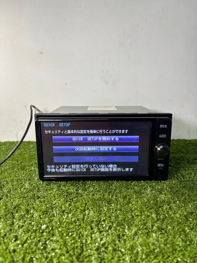 トヨタ純正　NSZT-W66T カーナビ　地デジ　Bluetooth 2016
