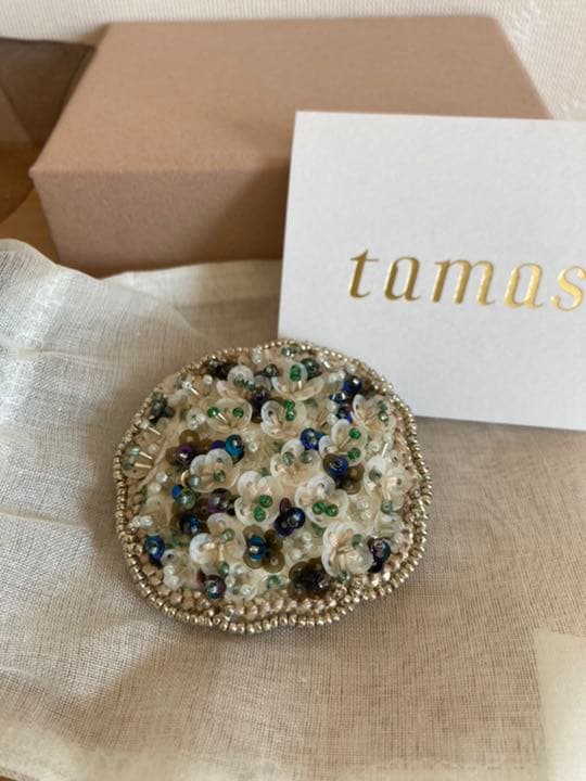 tamas タマス ブローチ （ミナペルホネン ） - メルカリ