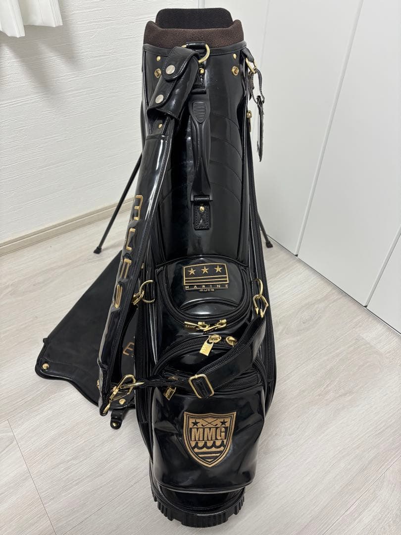 MUTE ゴルフバッグ ブラック ゴールド