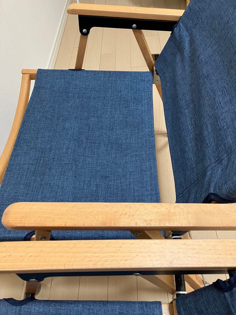 Hilander ウッドフレームチェア 2脚セット ハイランダー デニム