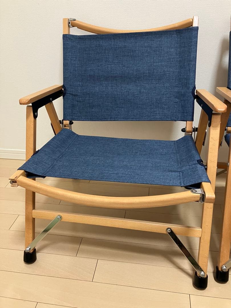 Hilander ウッドフレームチェア 2脚セット ハイランダー デニム