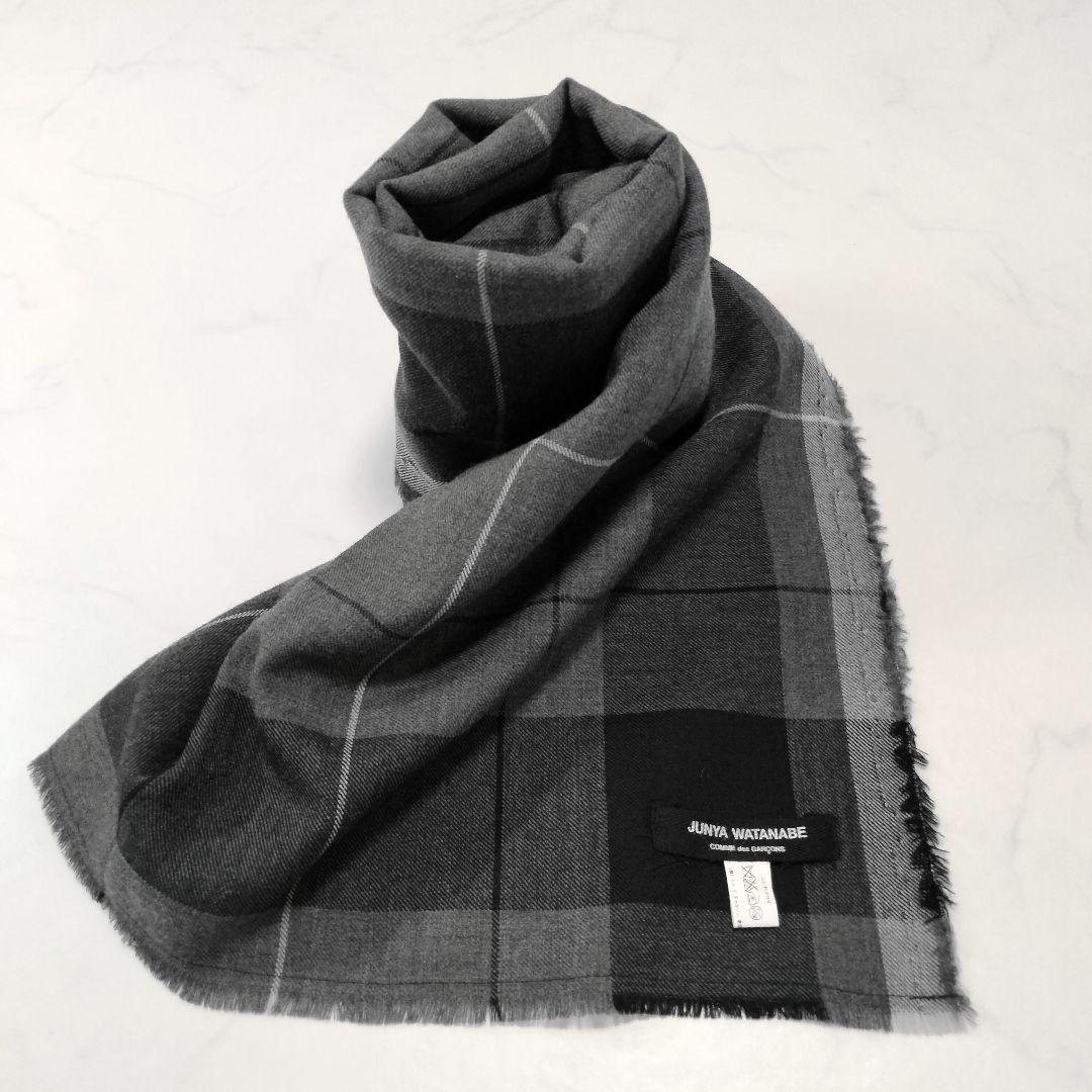 COMME des GARCONS ジュンヤワタナベウール 大判　ストール