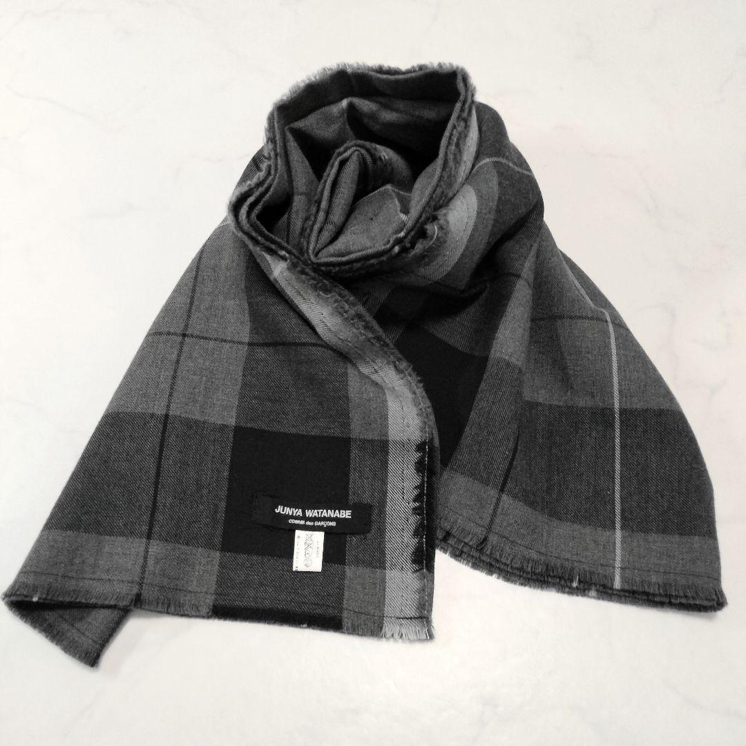 COMME des GARCONS ジュンヤワタナベウール 大判　ストール