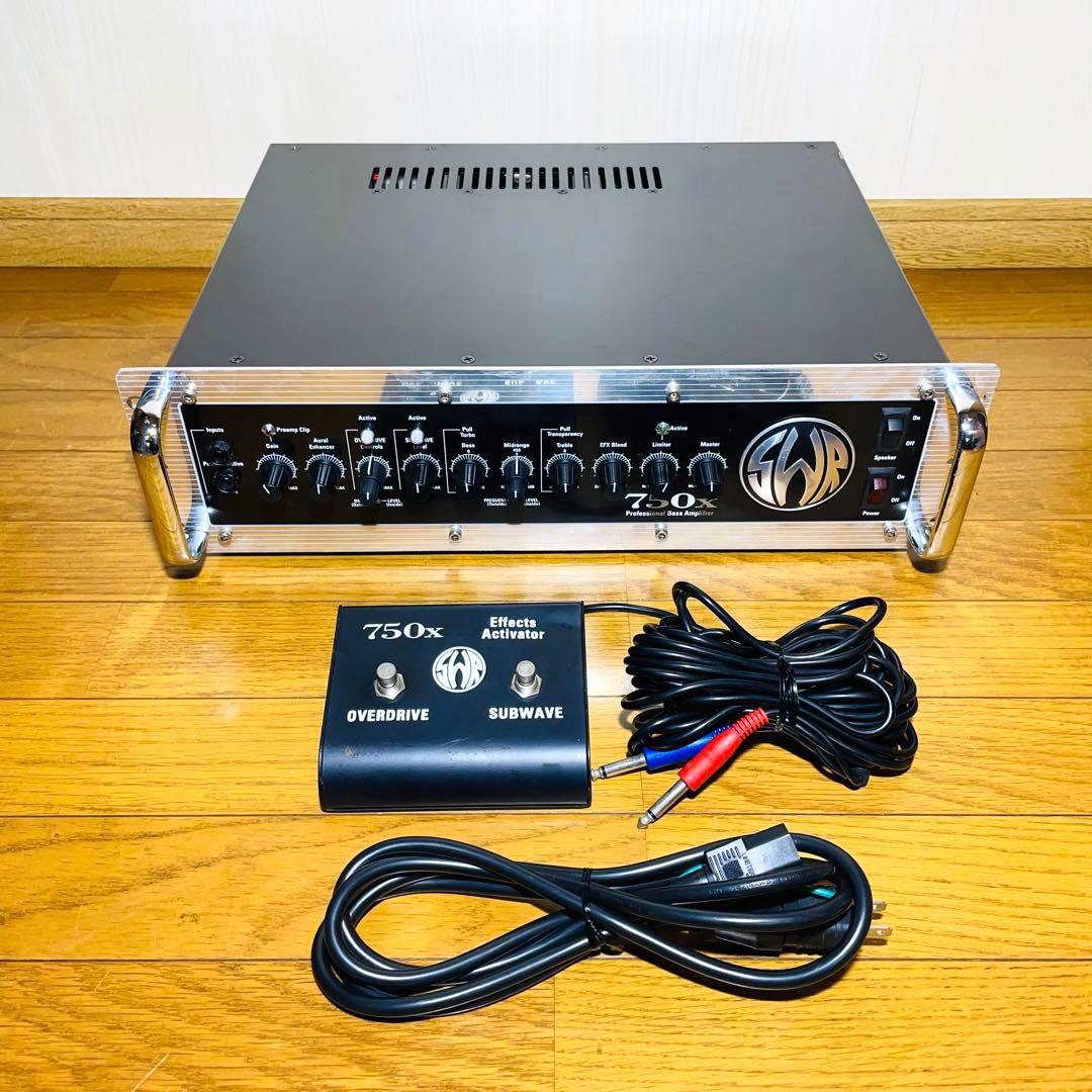 希少】SWR 750X ベース ヘッドアンプ Bass Amplifier - メルカリ