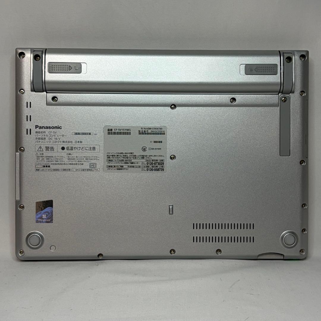 美品 CF-SV1 第11世代 i7 16GB 512GB WUXGA オフィス