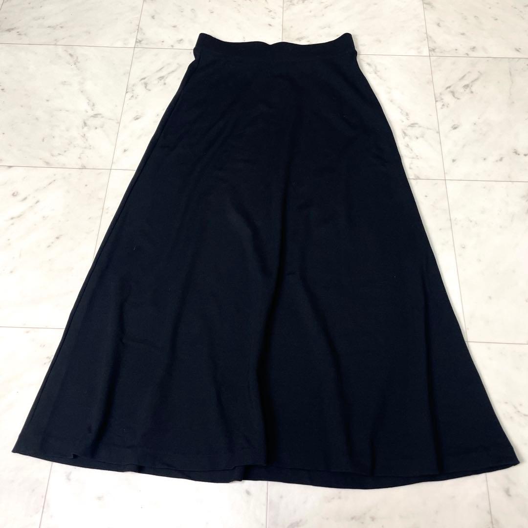 【極美品】EVERYDAY I LIKE. 25SS フレアスカート 36 S黒