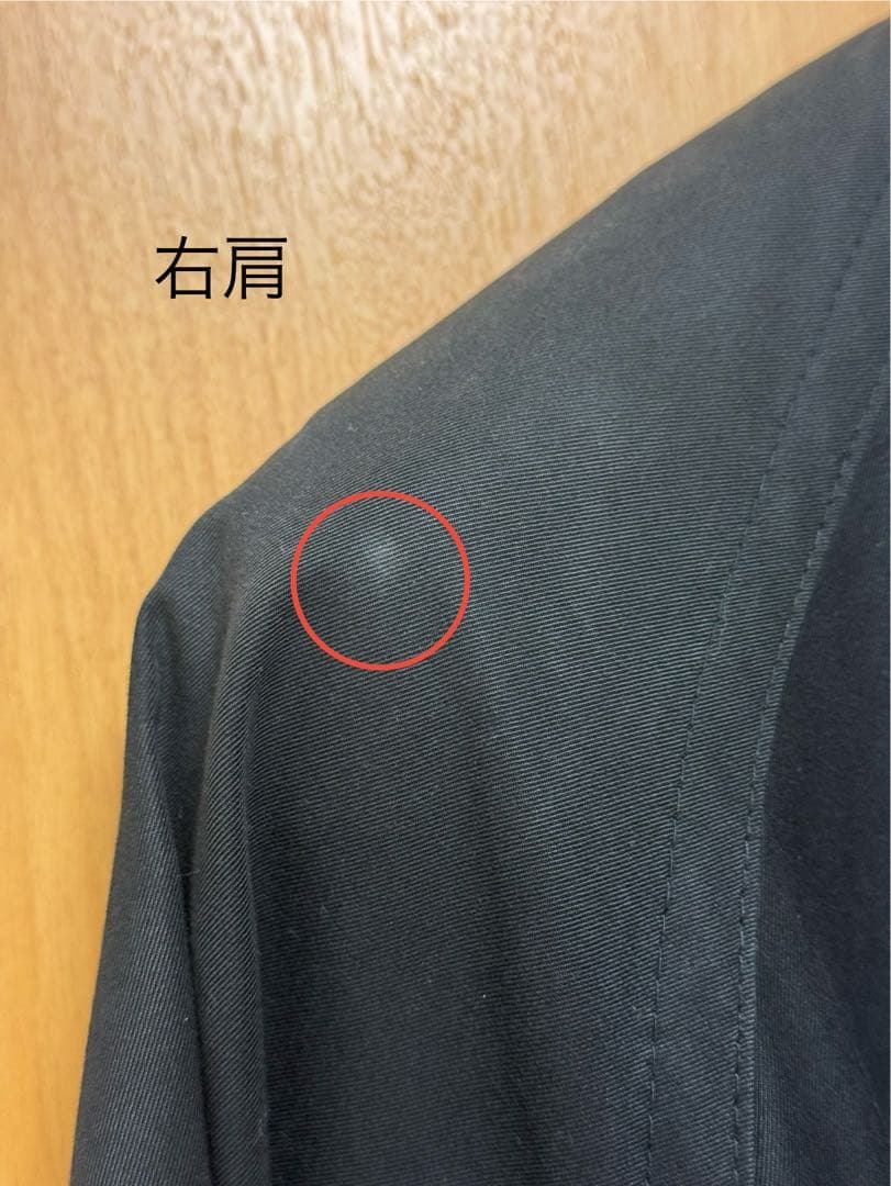 BURBERRY　ステンカラーコート　ネイビー