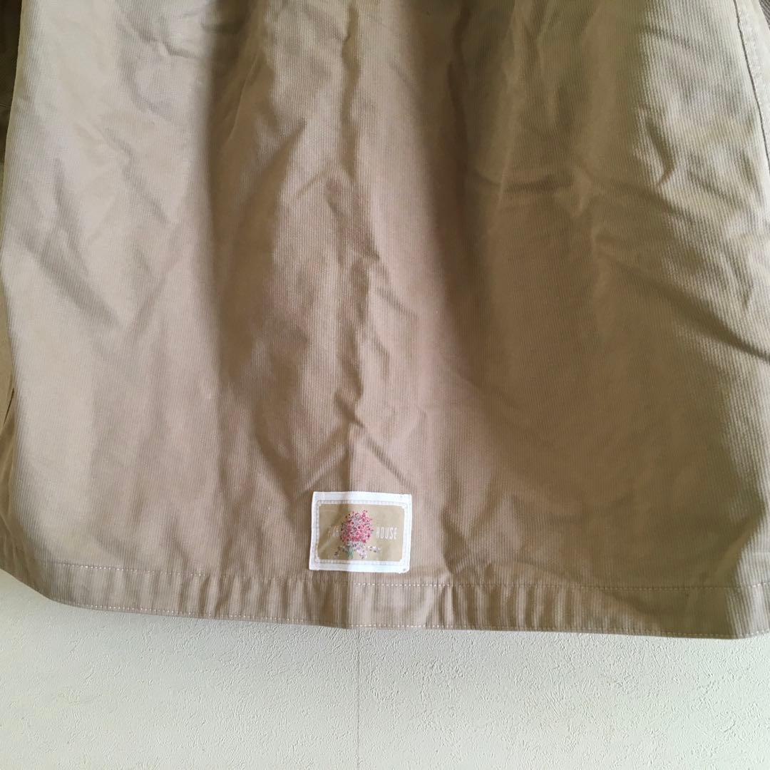 ピンクハウスコート　花刺繍