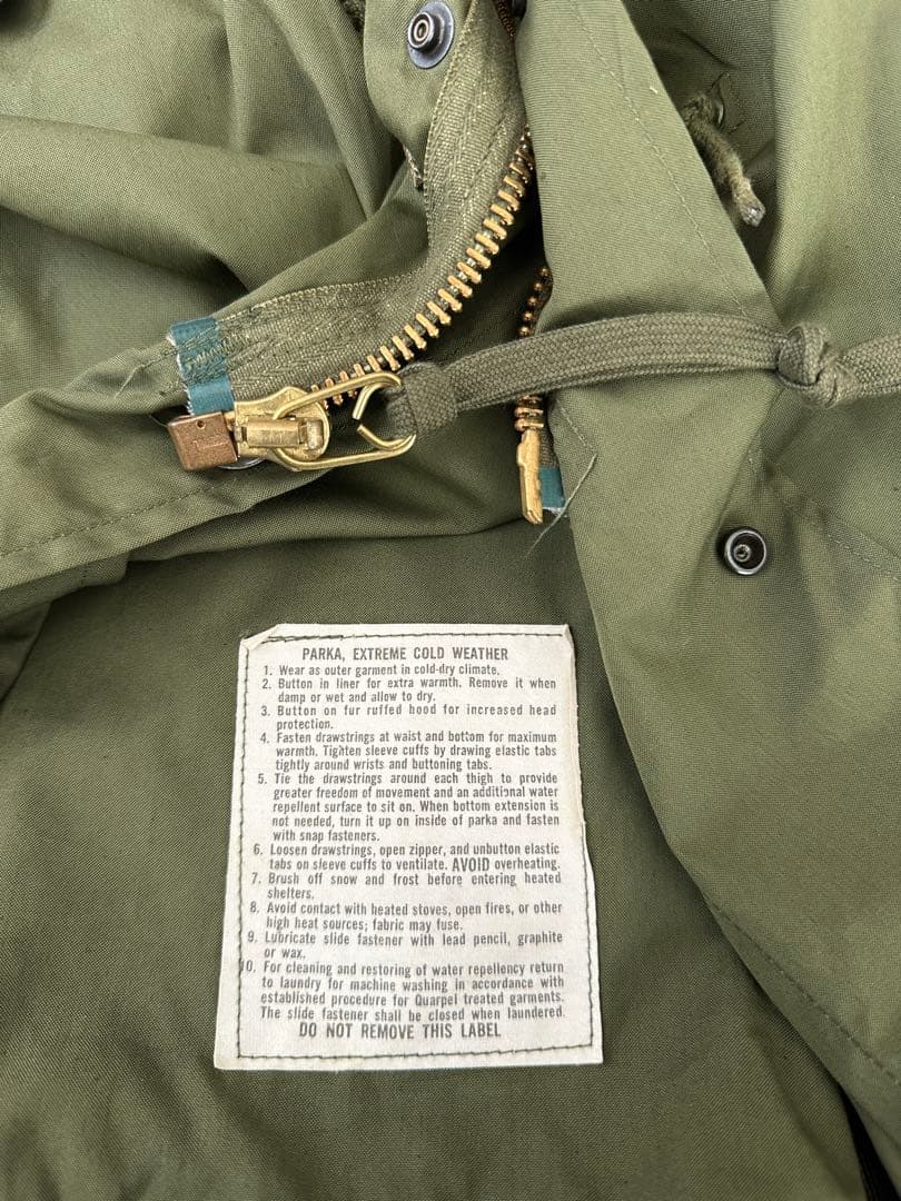 w*4様 XS-R M-65 PARKA 72年　KINGS POINT