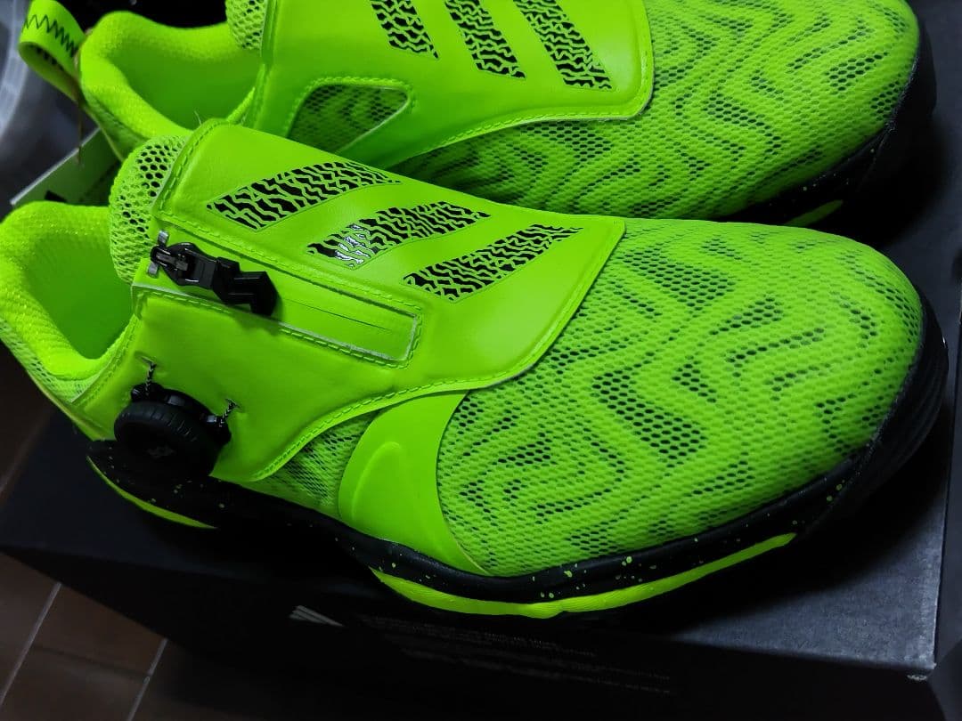 アディダス コードカオス25 ボア　メンズ スパイクレス ゴルフシューズ