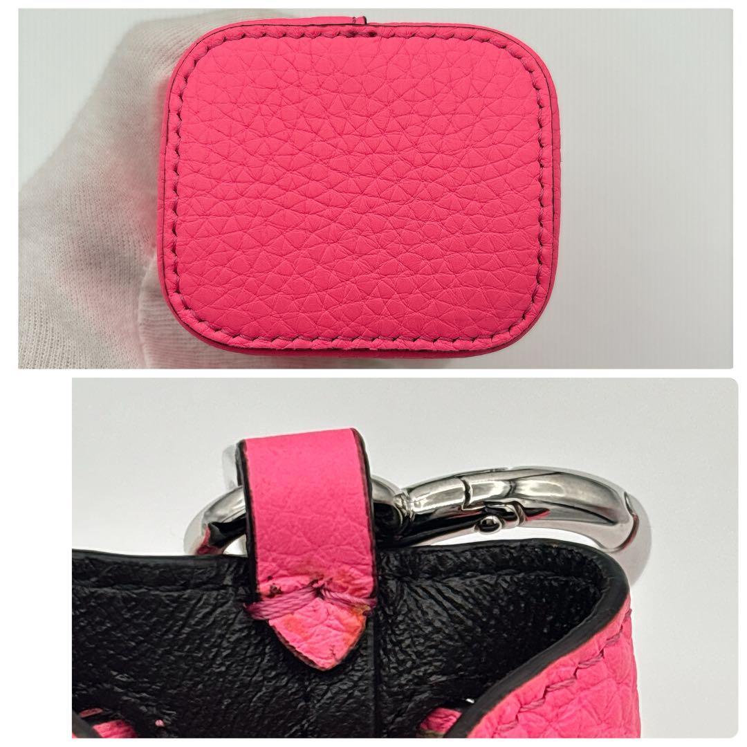 FENDI モントレゾール チャーム キーホルダー　ピンク