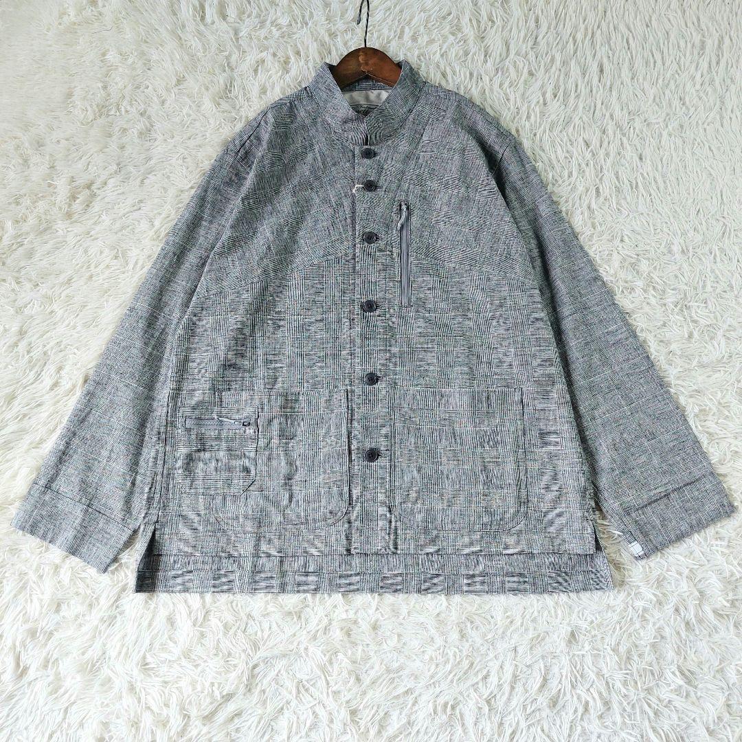 未使用級 EESETT&Co. タグ付 定価4.2万 グレンチェック ジャケット