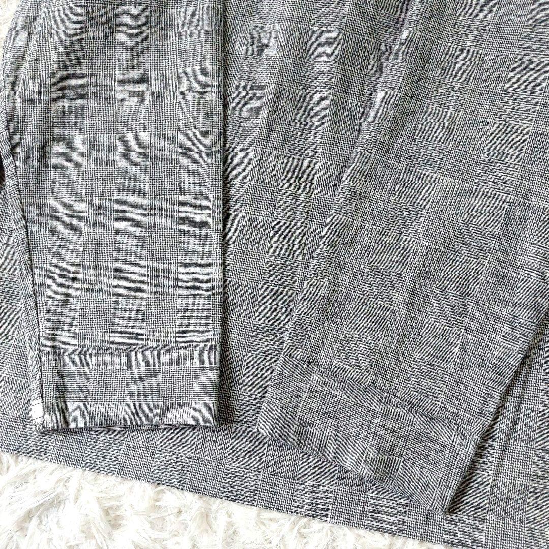 未使用級 EESETT&Co. タグ付 定価4.2万 グレンチェック ジャケット