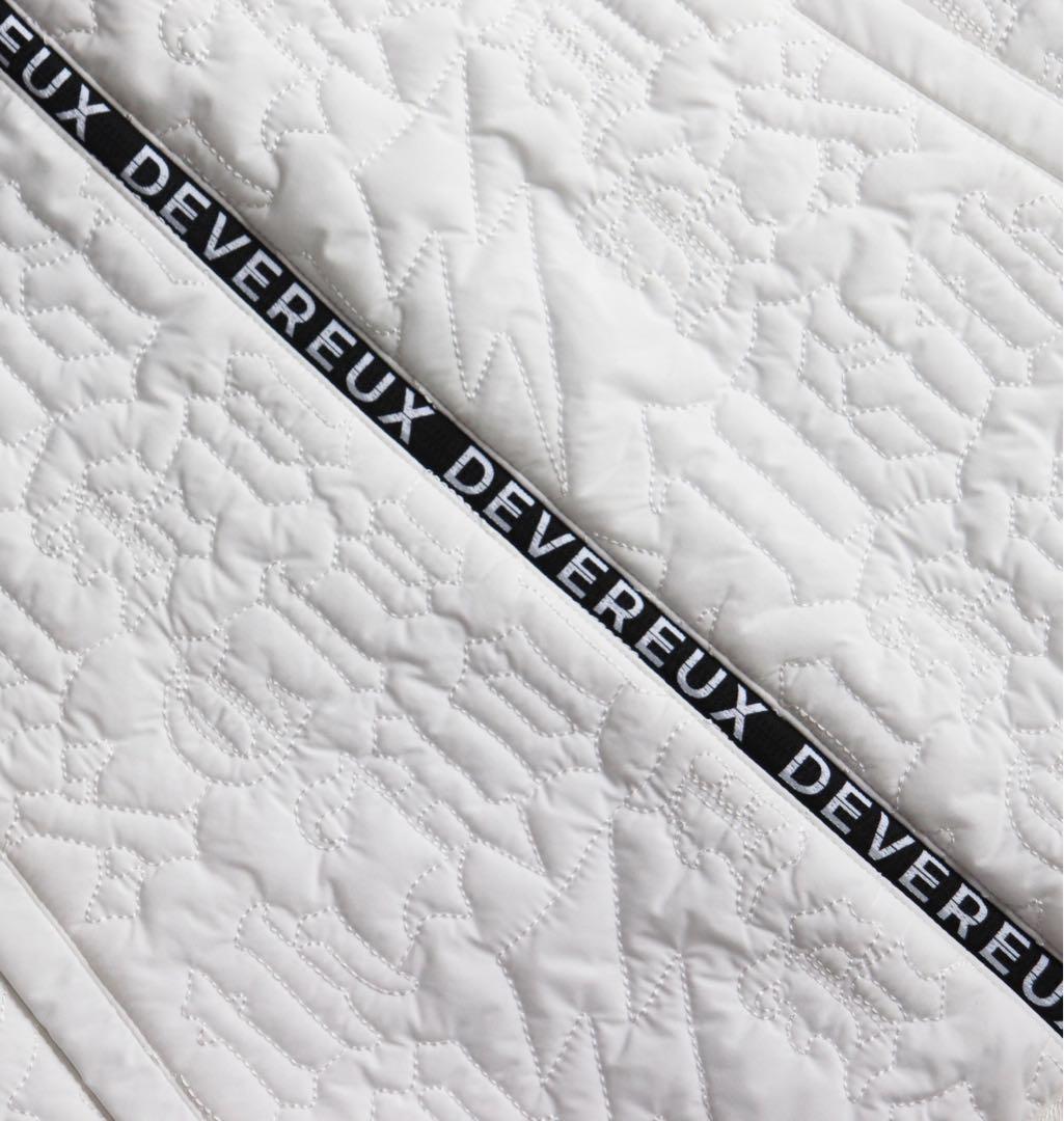 《デヴァローゴルフ》未使用 ボア・キルティング切り替えデザインジャケット M