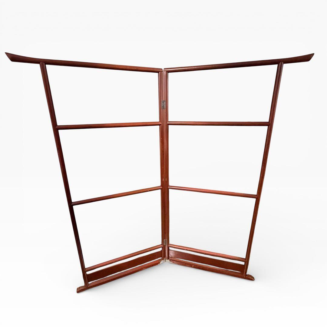 衣桁 着物掛け 衣紋掛け 折り畳み インテリア 昭和レトロ アンティーク