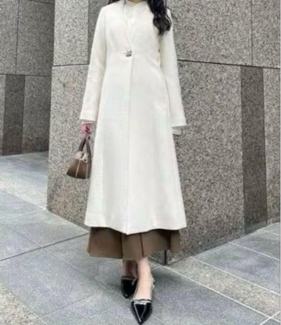 LILY BROWN リリーブラウン　アイボリー　チェスターコート