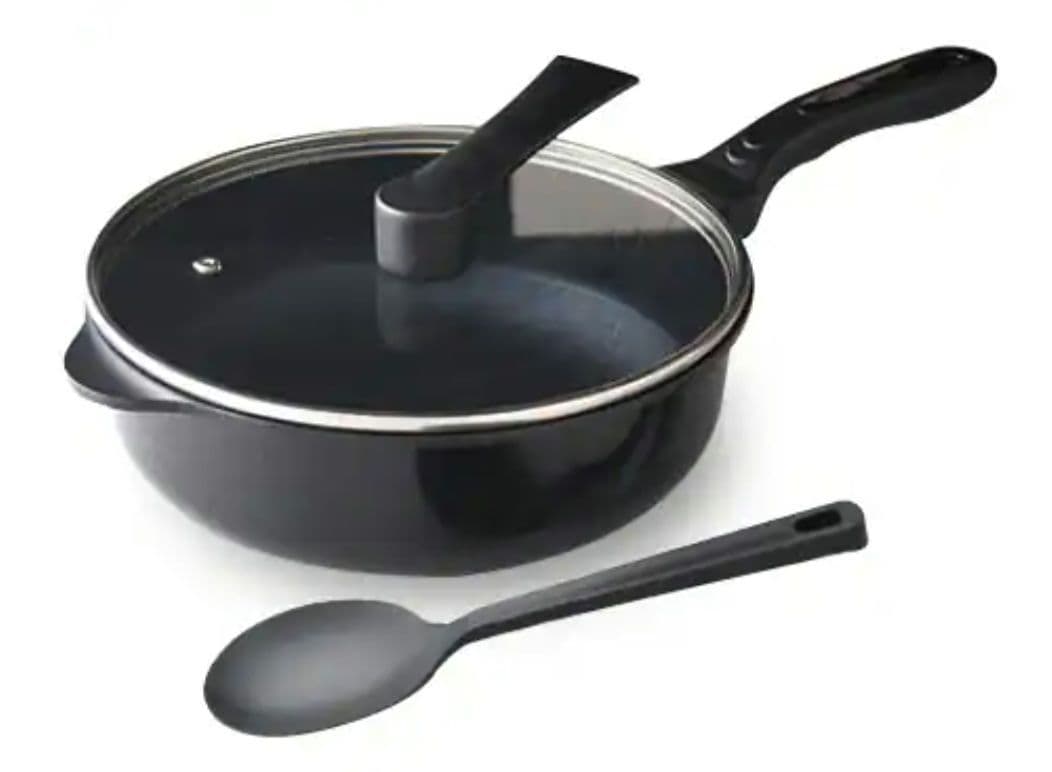 ベルフィーナ THE PRIMEマルチパン25cm 3点セット シャインブラック