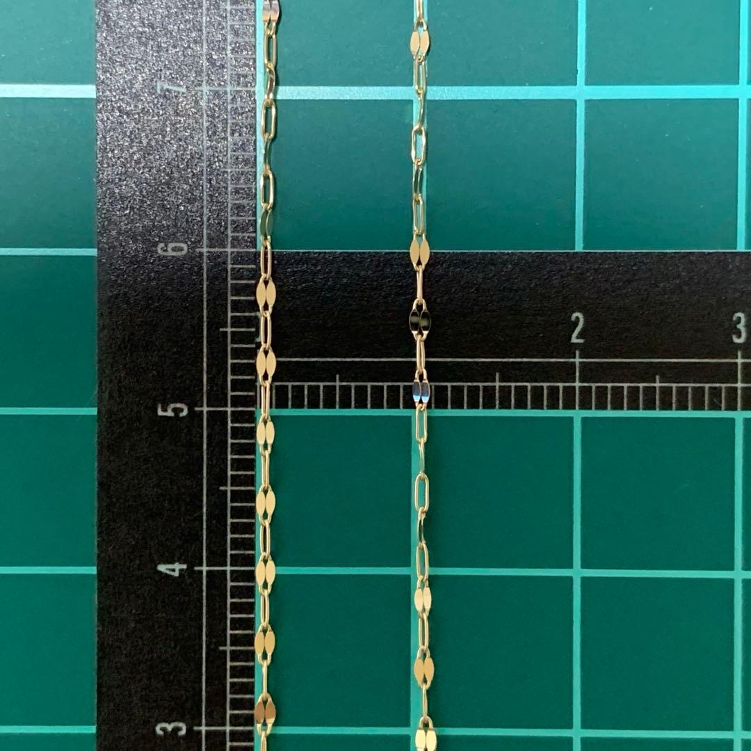 ete K10イエローゴールド チェーンブレスレット ペタル エテ K10YG