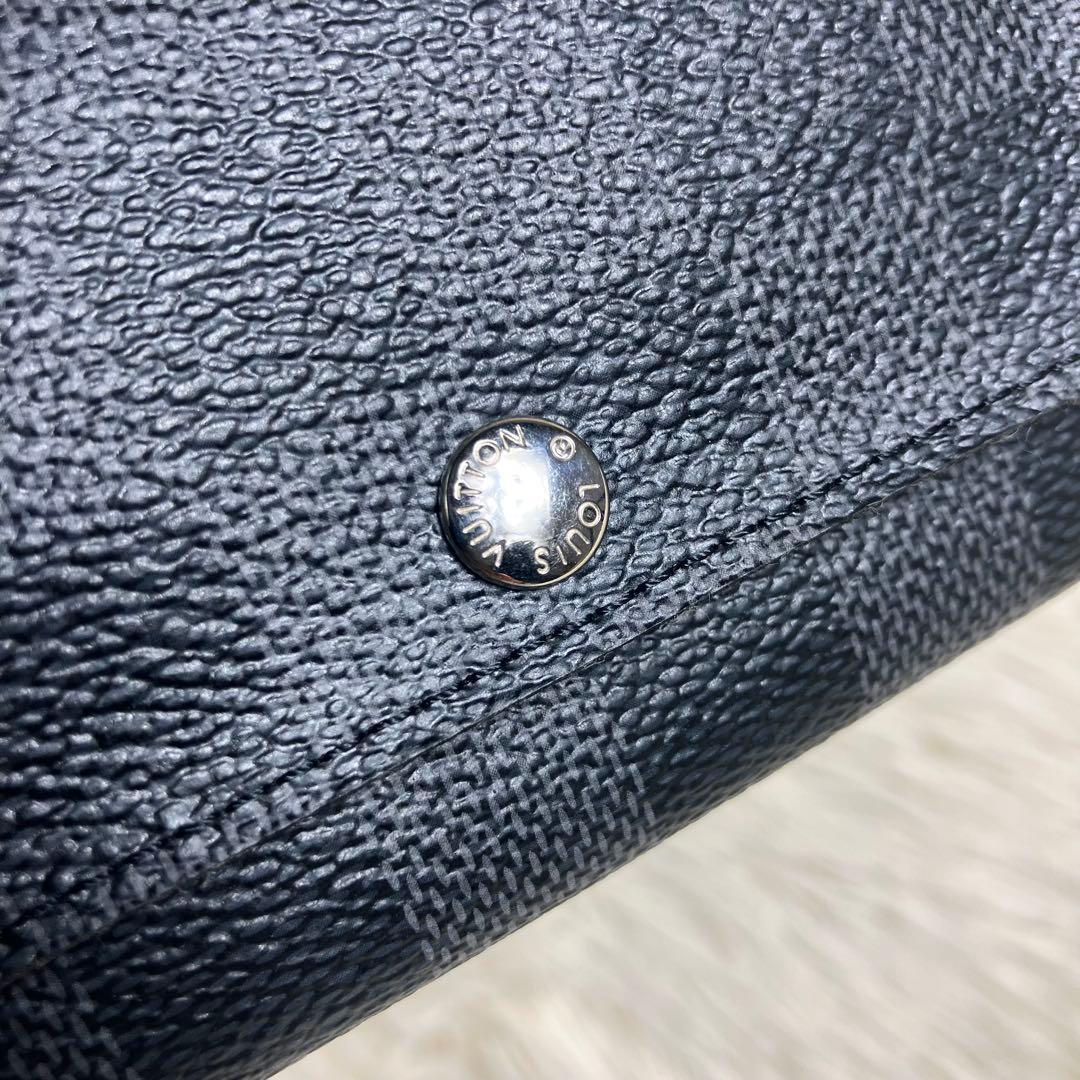 【未使用級】ルイヴィトン ダミエグラフィット6連キーケース N62662 箱付き