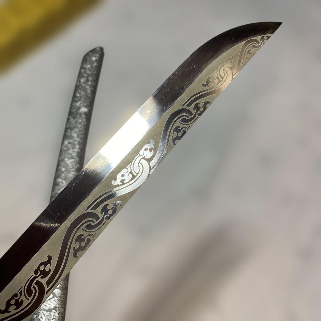 模造刀 中華宝刀剣 龍泉宝剣 唐横刀一体型刀剣