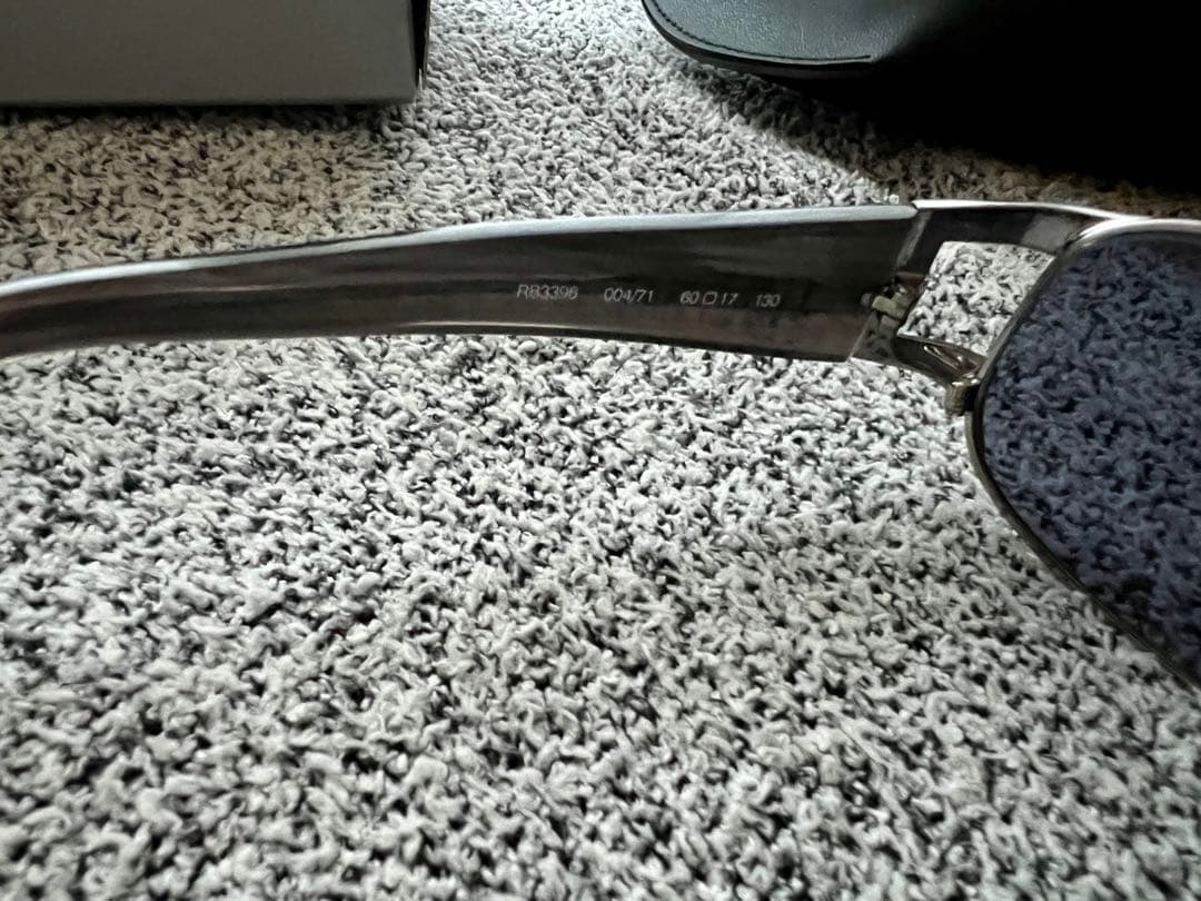 【廃盤】貴重　Ray-Ban サングラス RB3396 004/71 美品