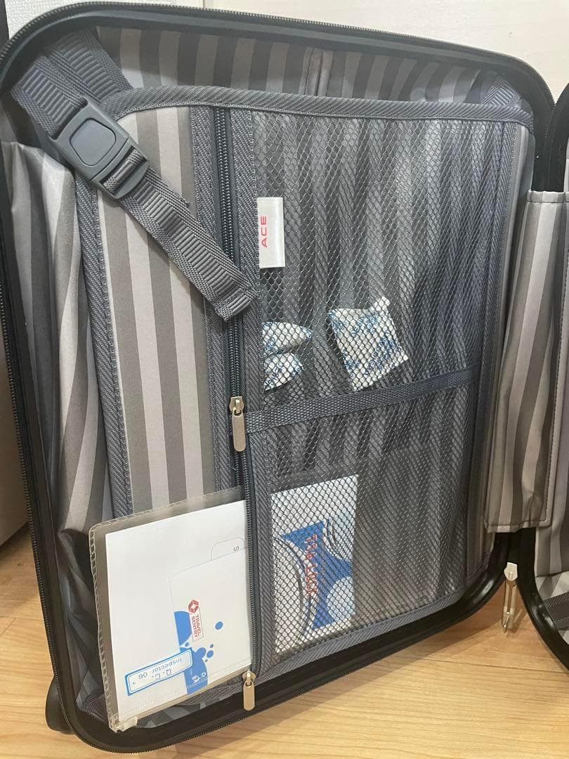 【訳あり】スーツケース★機内持込可★34L★オレンジ★3.1kg★2〜3泊