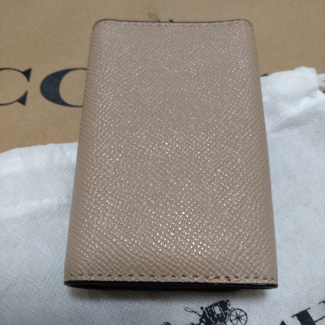 ✿最終値下げ✿【新品】COACH キーケース ベージュ