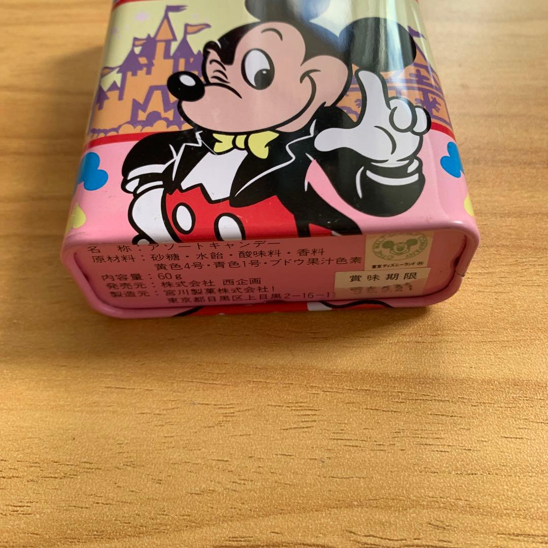 ディズニーランド☆ミッキー、ミニー。90年代キャンディ缶ケース