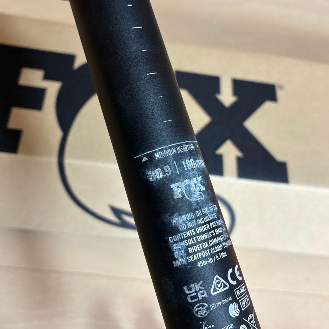 パーツ FOX TRANSFER NEO Dropper 100mm 30.9mm