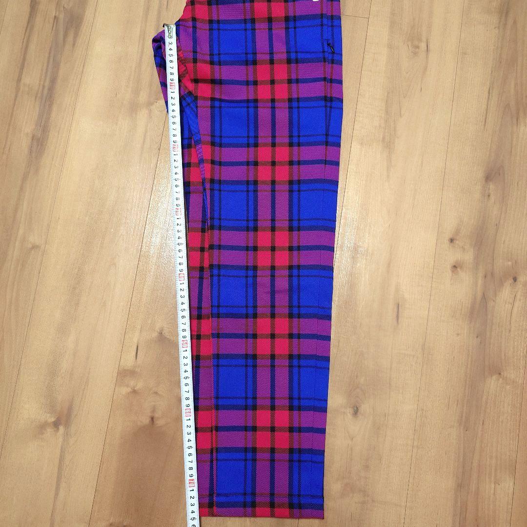 【購入者様確定】パーリーゲイツ パンツ サイズ4 チェック柄