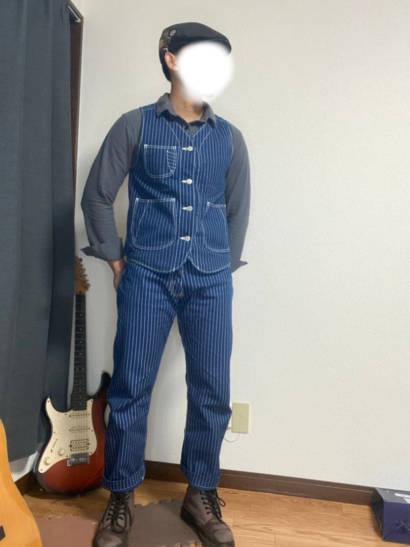 美品/セットアップ】STUDIO D'ARTISAN WABASH DENIM - メルカリ