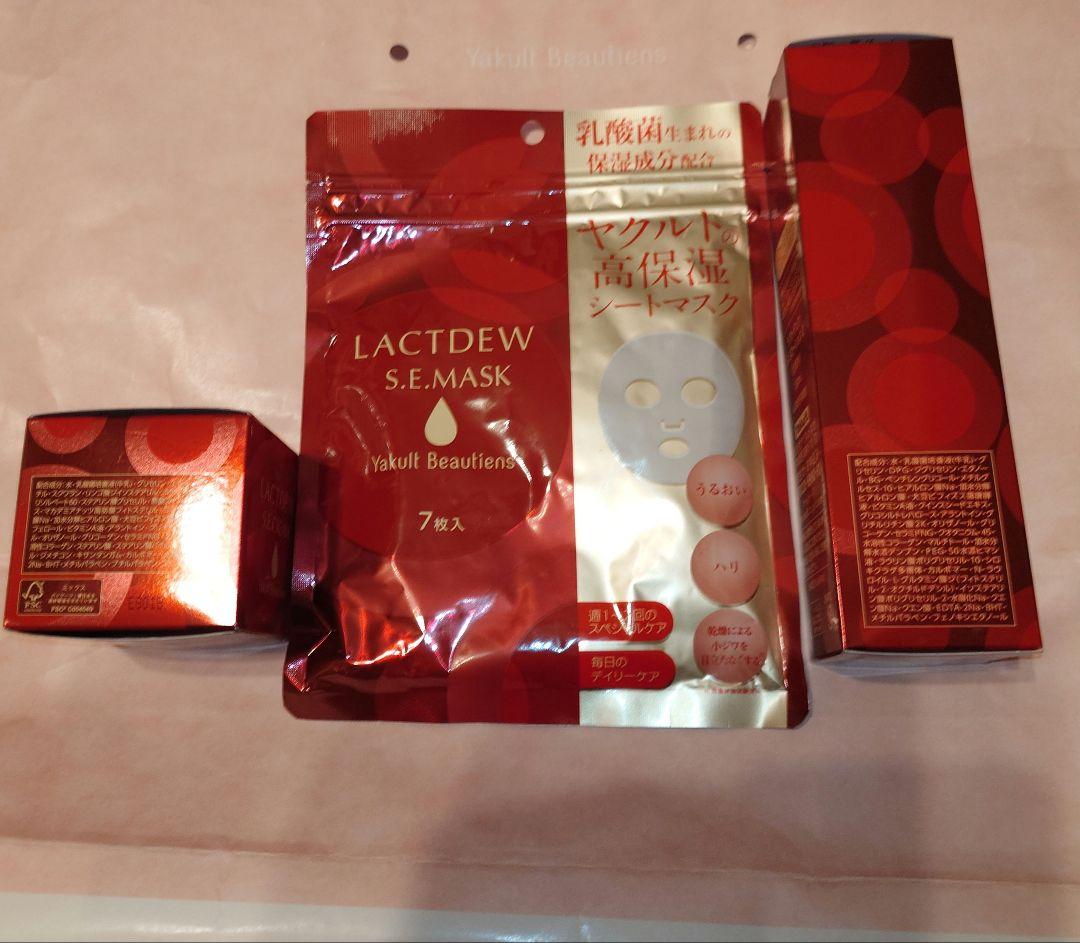 LACTDEW S.E.MASK・クリーム・ローション2　セット