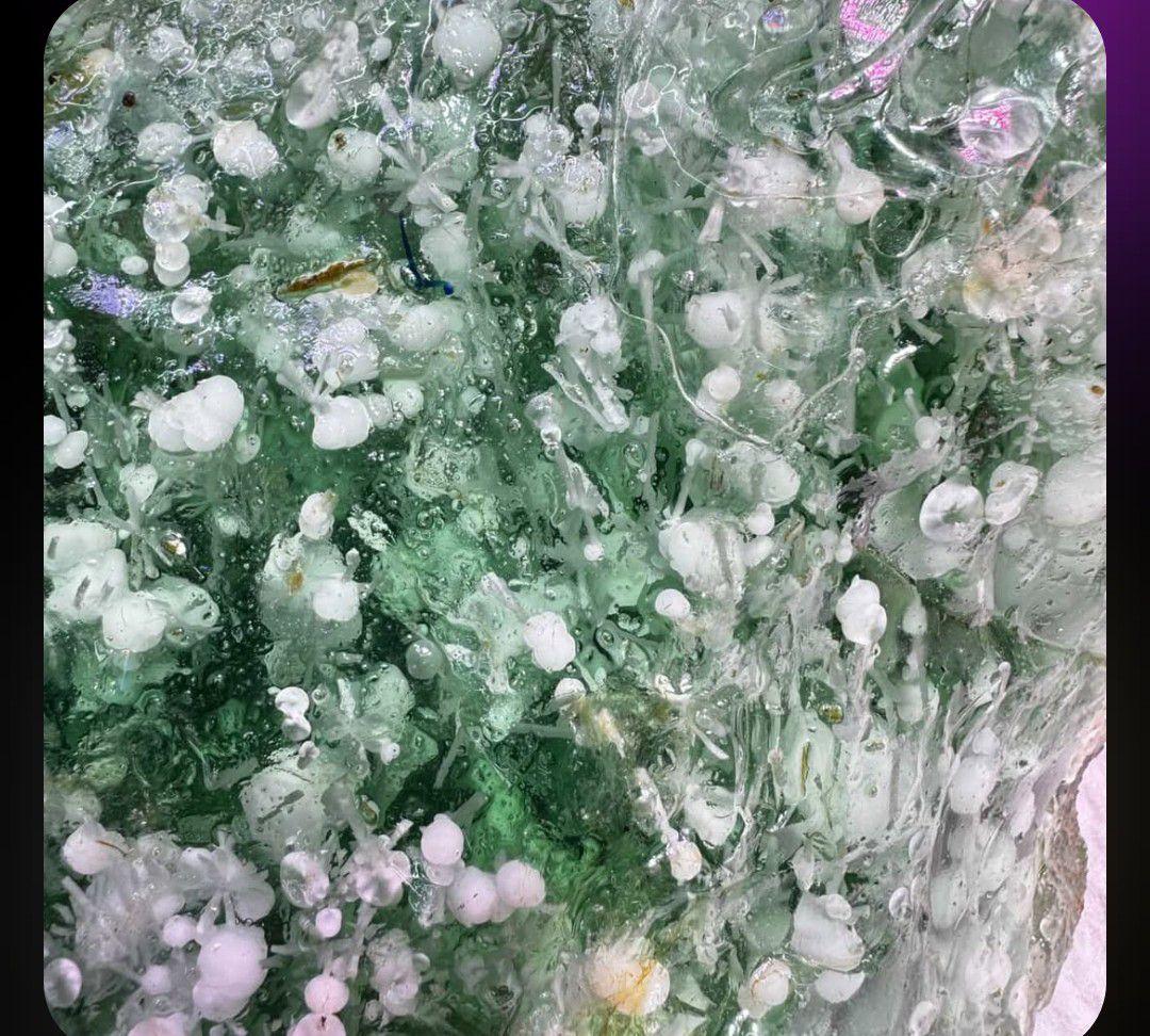 花花様❤超超超希少なグリーンラリマー約13ミリ内径約17センチ 原石写真❤他1点