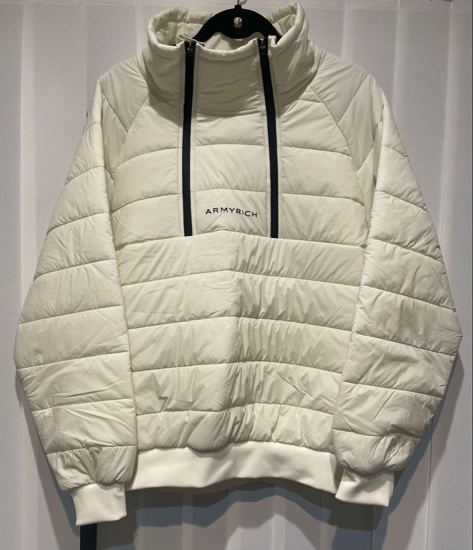 【完売品】アーミーリッチ 中綿スタンドプルオーバーセットアップ ARMYRICH