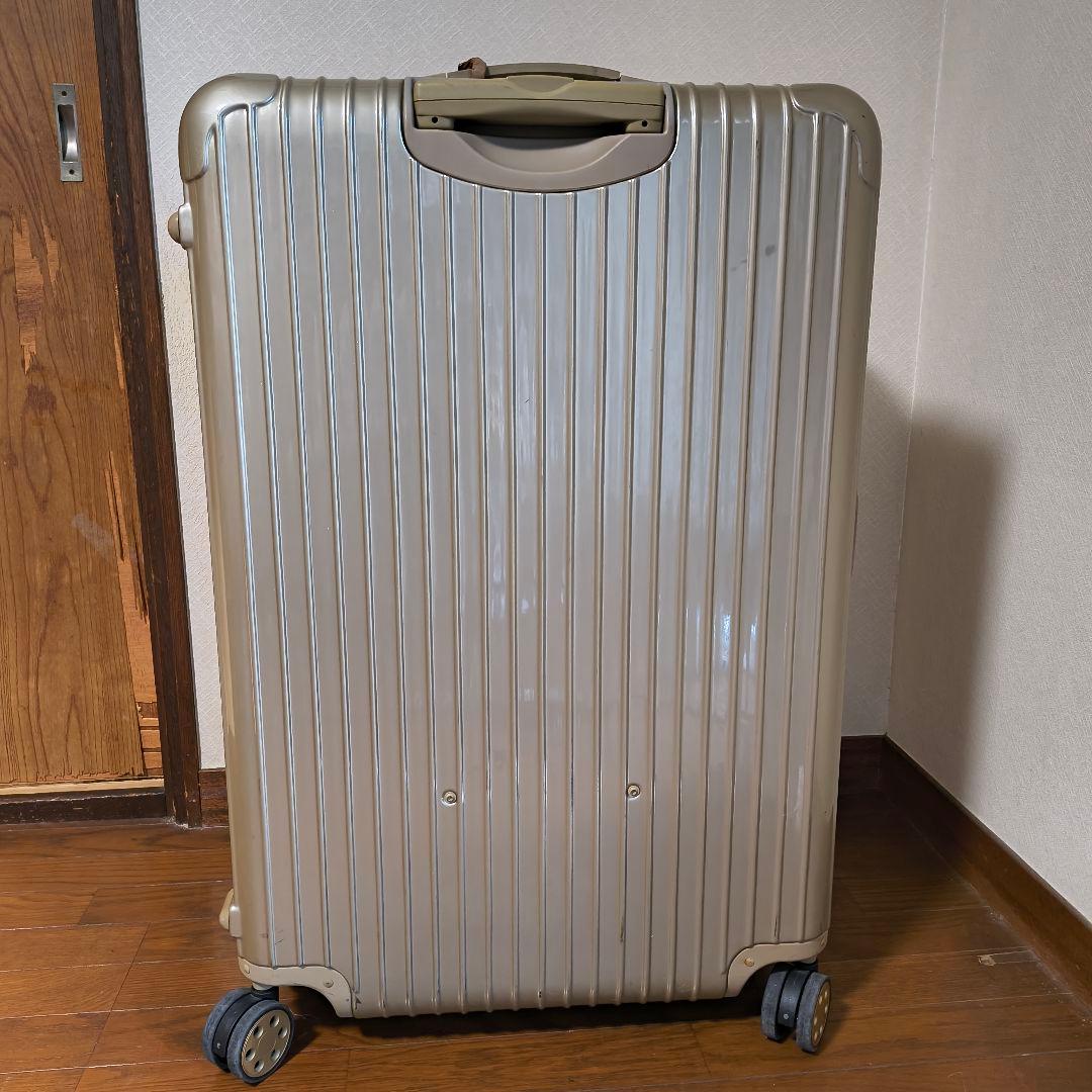 RIMOWA サルサデラックス 4輪 104L スーツケース シャンパンゴールド