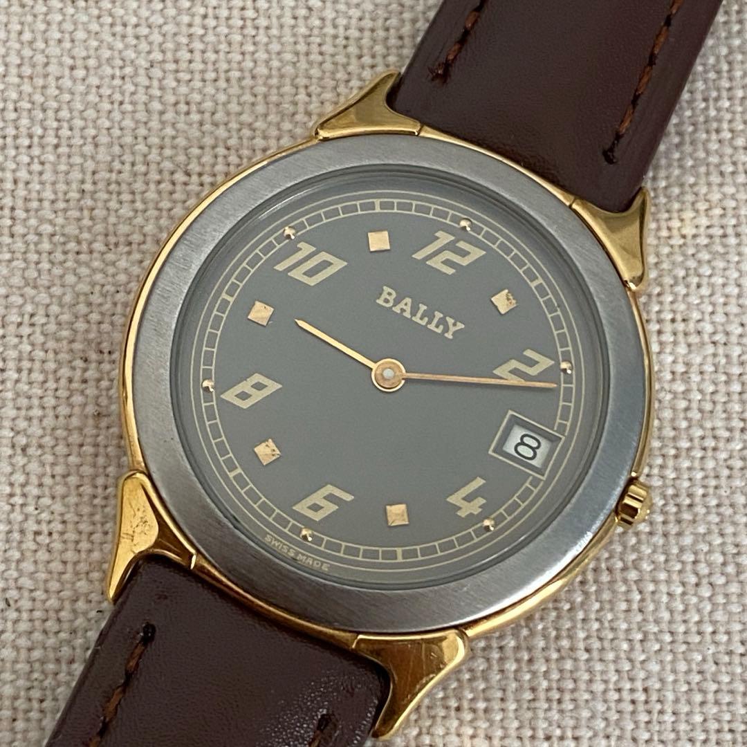 中古》BALLY バリー メンズクォーツ 腕時計SWISS MADE - メルカリ