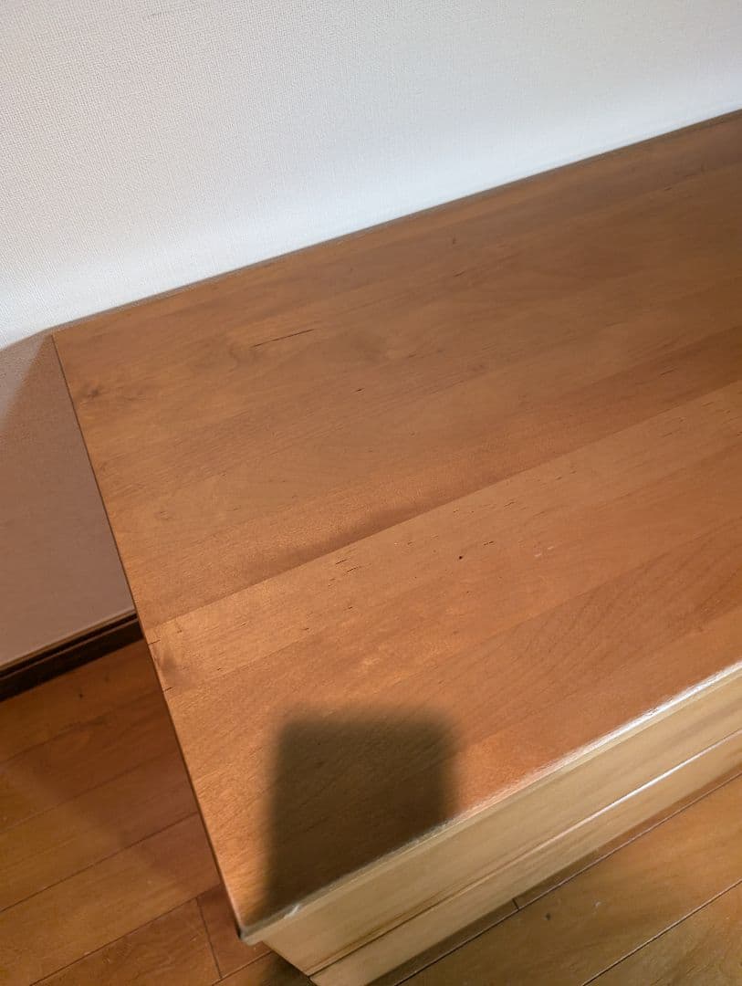 《送料込》無印良品 MUJI 木製 2段チェスト バーチ材 棚 良品計画