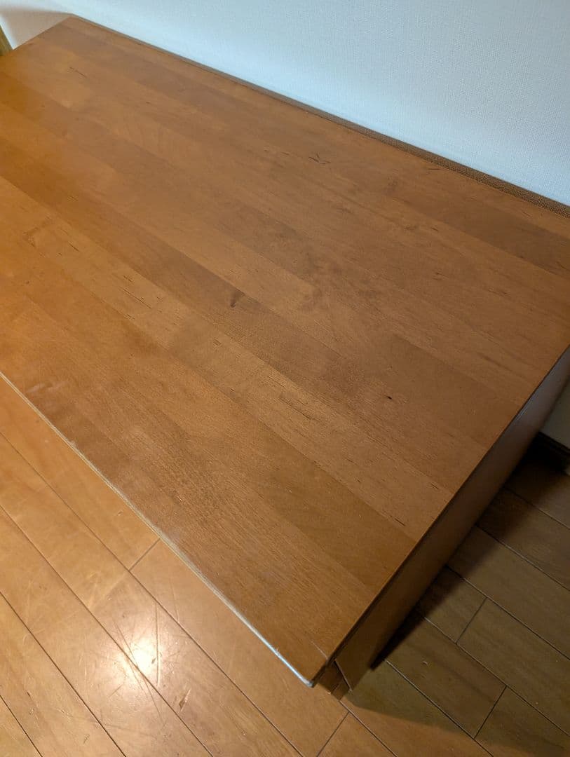 《送料込》無印良品 MUJI 木製 2段チェスト バーチ材 棚 良品計画