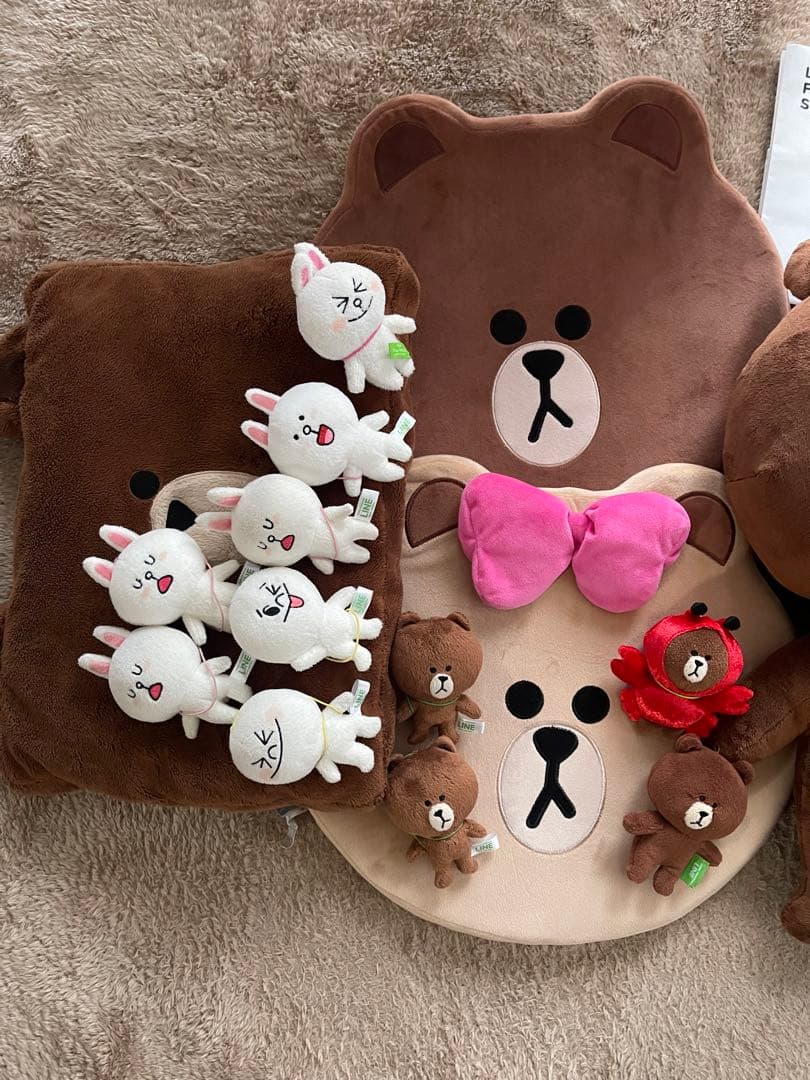 ラインフレンズ LINE FRIENDS ぬいぐるみ 色々セット ラインフレンズ