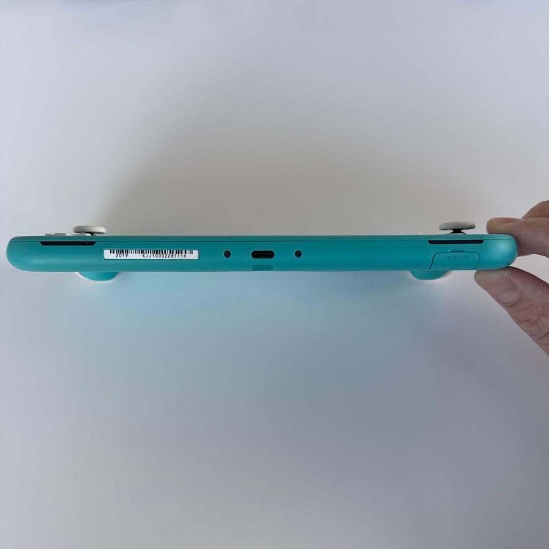 Nintendo Switch Lite ターコイズ 本体 充電器・カード付き
