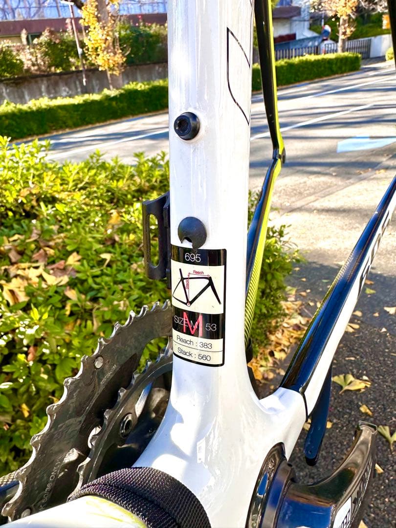 直取り18ok look695 Aerolight ルック フレームセット m - メルカリ