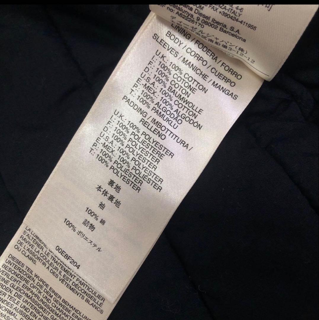 DIESEL コーティング加工 ロングミリタリーコート アーカイブ S