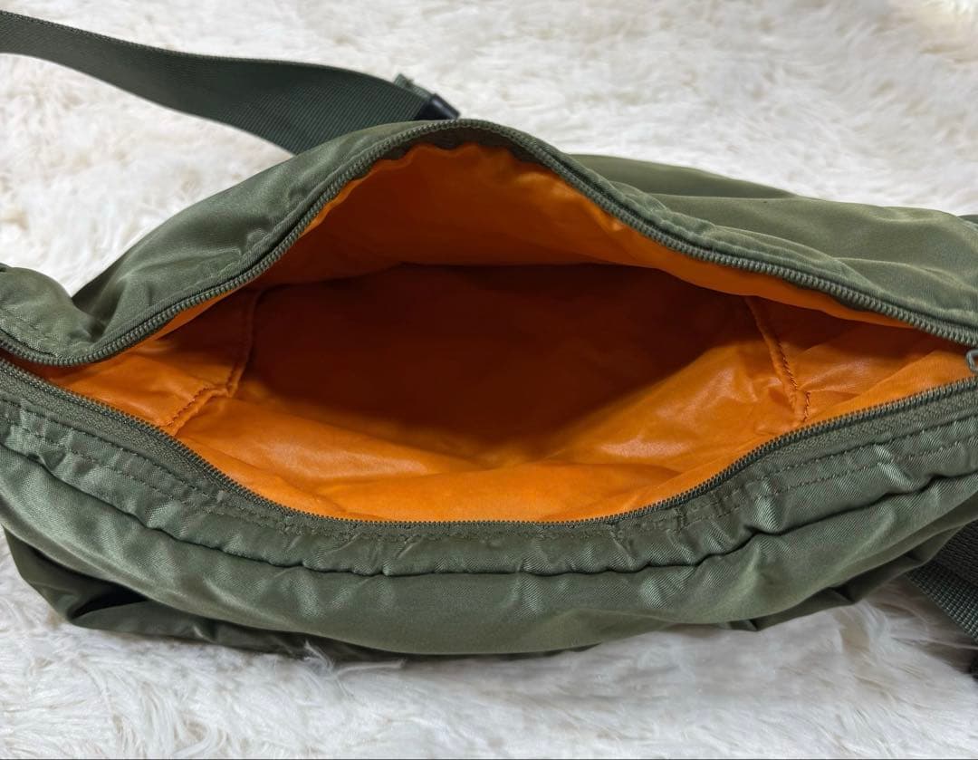 PORTER　ポーター　タンカー　ボディバッグ　セージグリーン 美品