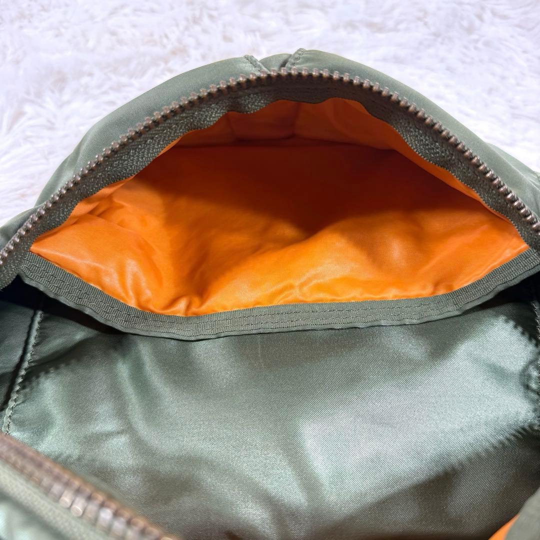 PORTER　ポーター　タンカー　ボディバッグ　セージグリーン 美品